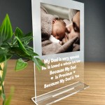 Dad Gifts From Son Daughter Personalised Photo Plaque