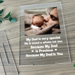 Dad Gifts From Son Daughter Personalised Photo Plaque