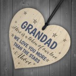 Grandad Gifts From Granddaughter Grandson Heart Fathers Day