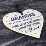 Grandad Gifts From Granddaughter Grandson Heart Fathers Day