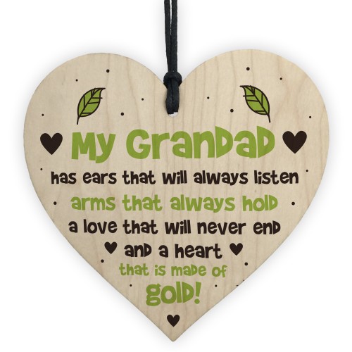  Grandad Gifts For Birthday Heart Grandad Gifts For Fathers Day