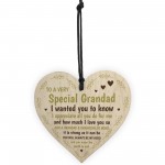 Grandad Gifts For Birthday Fathers Day Heart Grandparent Gift