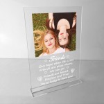 Best Friend Sign Personalised Photo Plaque Friendship Gift