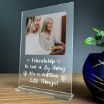 Personalised Friendship Gift For Best Friend Birthday Plaque