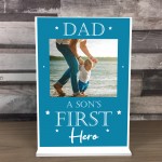 Fathers Day Gift From Son Personalised Plaque Dad Birthday Gift