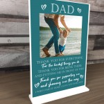 Dad Gifts Standing Plaque Personalised Photo Sign Birthday