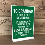 Grandad Gift Birthday Gift Idea Fathers Day Gift For Grandad