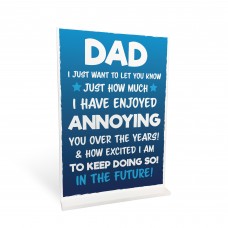 Funny Dad Gift Standing Plaque Dad Gifts From Daughter Son Joke