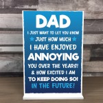 Funny Dad Gift Standing Plaque Dad Gifts From Daughter Son Joke