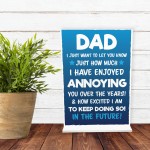 Funny Dad Gift Standing Plaque Dad Gifts From Daughter Son Joke