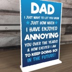 Funny Dad Gift Standing Plaque Dad Gifts From Daughter Son Joke