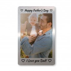 Special Fathers Day Gift For Dad Daddy Personalised Photo Card