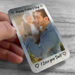 Special Fathers Day Gift For Dad Daddy Personalised Photo Card