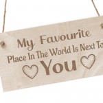 Anniversary Gift For Him Her Wooden Plaque Fathers Day Birthday