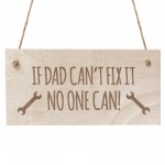 Dad Gifts Novelty Engraved Wooden Plaque Birthday Fathers Day
