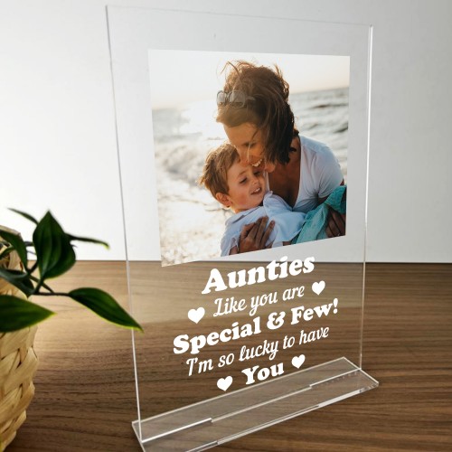 Auntie Birthday Gifts From Niece And Nephew Personalised Photo