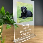 Personalised Dog Pet Memorial Acrylic Plaque For Dog Animal 