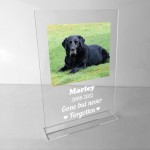 Personalised Dog Pet Memorial Acrylic Plaque For Dog Animal 