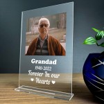 Personalised Grandad Memorial Remembrance Plaque For Grandad