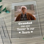 Personalised Grandad Memorial Remembrance Plaque For Grandad