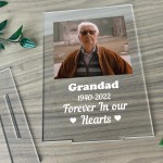 Personalised Grandad Memorial Remembrance Plaque For Grandad