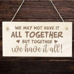 Anniversary Gift Engraved Wood Plaque Gift For Boyfriend