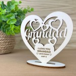 Personalised Fathers Day Gift For Grandad From Grandson Daughter