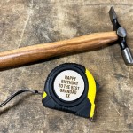 Birthday Gifts For Grandad Tape Measure Engraved Gift For Men