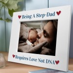 Step Dad Gift For Birthday Fathers Day Photo Frame Gift