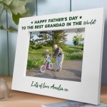 Personalised Fathers Day Gift Photo Frame Gift For Grandad Dad 