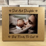  Dad And Daughter Gift Best Friend Gift Photo Frame Fathers Day