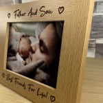 Father And Son Gift Best Friend Gift Photo Frame Fathers Day