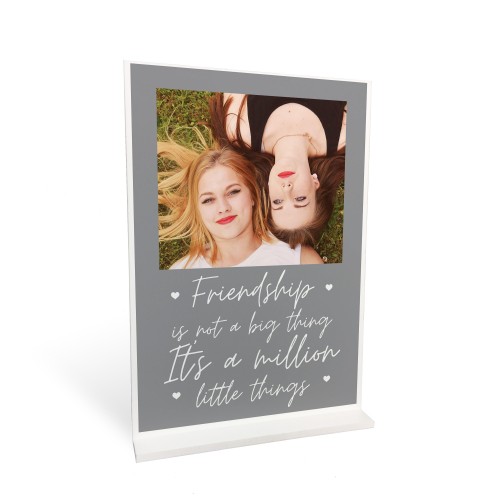 Friendship Plaque Personalised Photo Plaque Gifts For Women Men