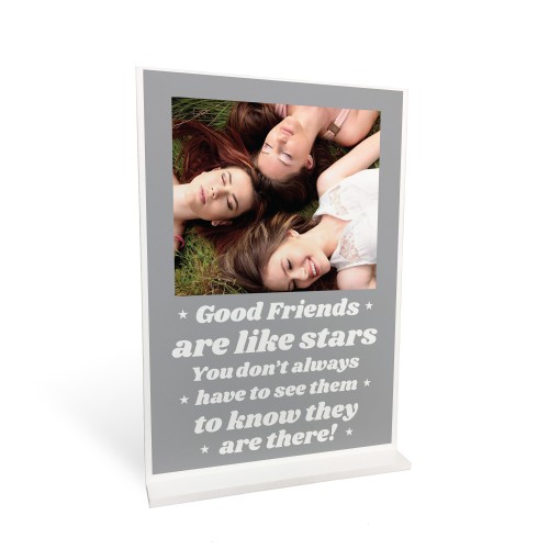 Gift For Best Friend Personalised Photo Sign Friendship Gift