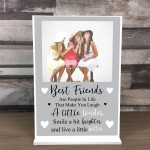 Personalised Friendship Plaque Custom Photo Birthday Gifts