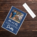 Personalised Dad Photo Plaque Gift For Fathers Day Birthday Gift