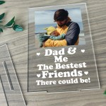 Personalised Dad Gifts Custom Photo Plaque Fathers Day Birthday 