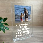 Personalised Grandad Gifts Custom Photo Plaque Birthday Fathers