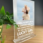 Personalised Dad Gifts From Daughter Custom Plaque Fathers Day