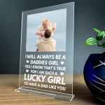 Personalised Dad Gifts From Daughter Custom Plaque Fathers Day