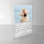 Personalised Dad Gifts From Daughter Custom Plaque Fathers Day