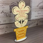 Thank You Gift For Pre School Nursery Personalised Flower