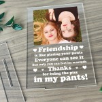 Friendship Personalised Plaque Birthday Gift For Best Friend