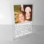 Friendship Personalised Plaque Birthday Gift For Best Friend