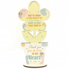 Special Thank You Gift Friend Gift Wood Flower Teacher Gifts
