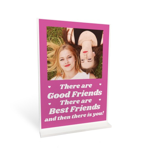 Friendship Gift For Best Friend Birthday Standing Plaque