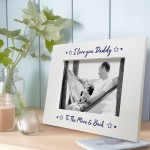 Daddy Gift Photo Frame Daddy Birthday Gift Fathers Day Gift