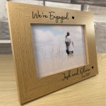 Engagement Gift Personalised Photo Frame Congratulations Gift