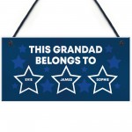 Fathers Day Gifts Gift For Him Sign Grandad Gift From Grandchild