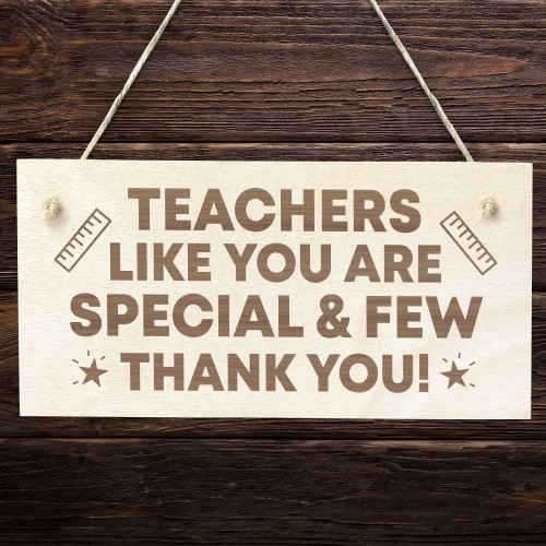 Thank You Gift For Teacher Wooden Plaque Gift Leaving School